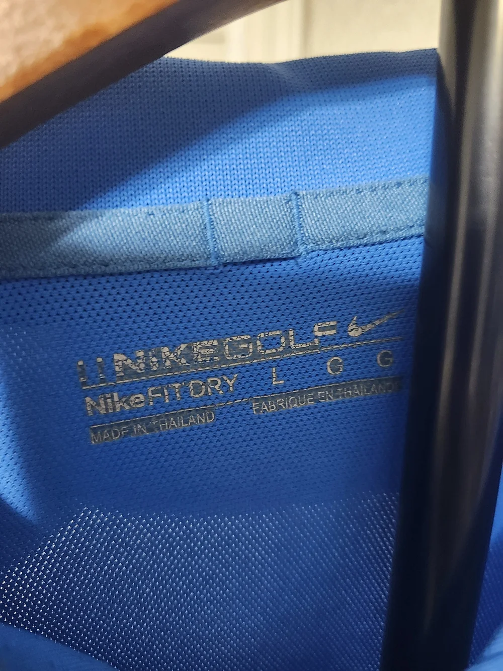 Nike Bright Blue Golf Polo Shirt
